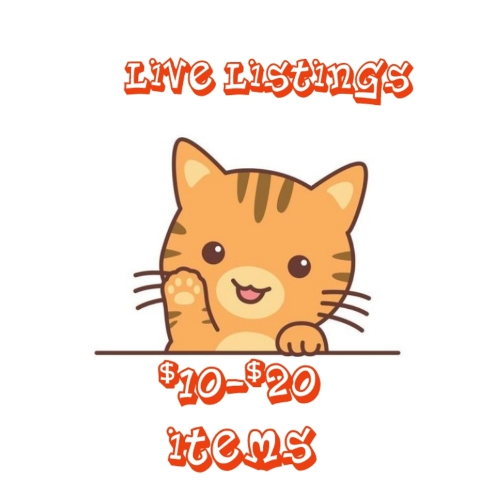 Live Listings $10-$20 Items